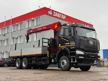 Бортовой FAW CA3250 с КМУ SUNHUNK S2106_0